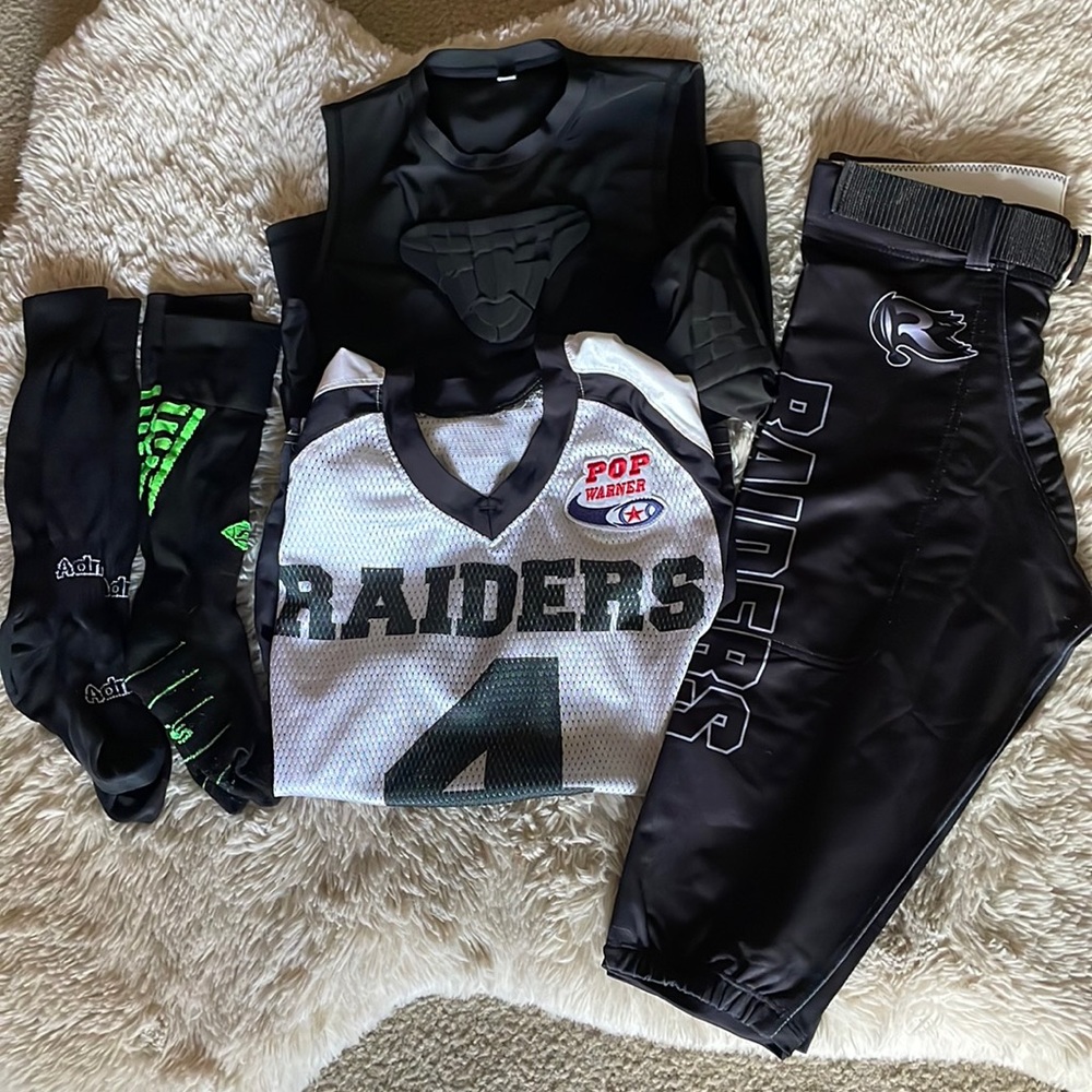 Raiders Youth Tackle Football bundle